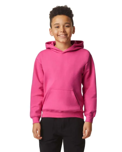 SOFTSTYLE® Dječji flis hoodie, 285 g/m2 - Gildan Pink Lemonade