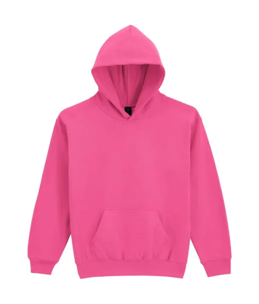 SOFTSTYLE® Dječji flis hoodie, 285 g/m2 - Gildan Pink Lemonade