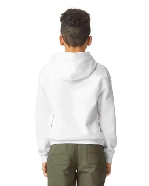 SOFTSTYLE® Dječji flis hoodie, 285 g/m2 - Gildan Bijela