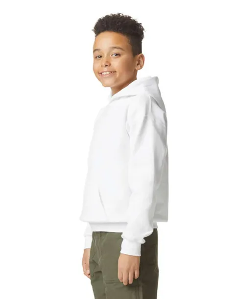SOFTSTYLE® Dječji flis hoodie, 285 g/m2 - Gildan Bijela