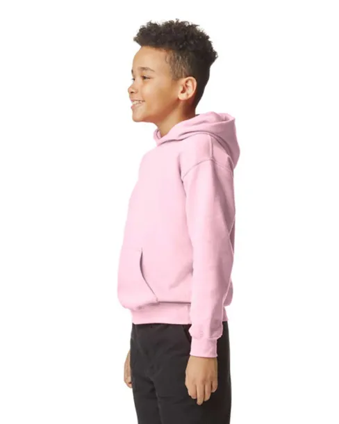 SOFTSTYLE® Dječji flis hoodie, 285 g/m2 - Gildan Light Pink