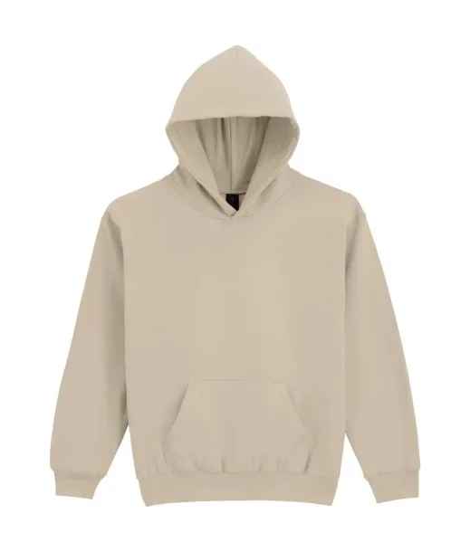 SOFTSTYLE® Dječji flis hoodie, 285 g/m2 - Gildan Sand
