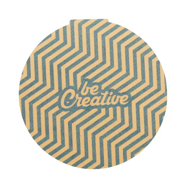 CreaStick Circle Eco custom sticky notepad Natural