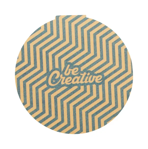 CreaStick Circle Eco custom sticky notepad Natural