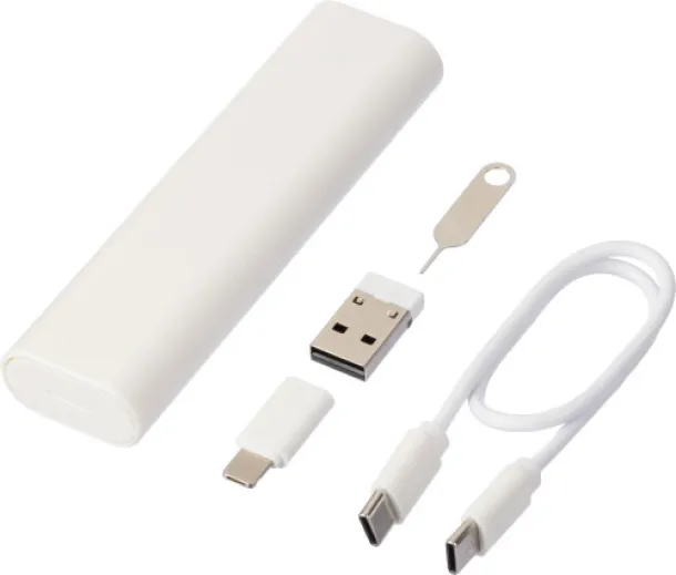 Uwe ABS cable and connector set  Bijela