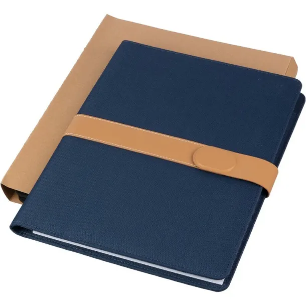  Conference folder approx. A4 RPET navy blue