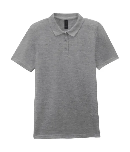  Softstyle® dvostruki pique ženska polo majica, 177 g/m² - Gildan Sport Grey