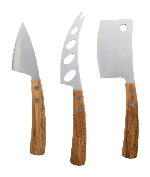 Fontina cheese knife set Natural