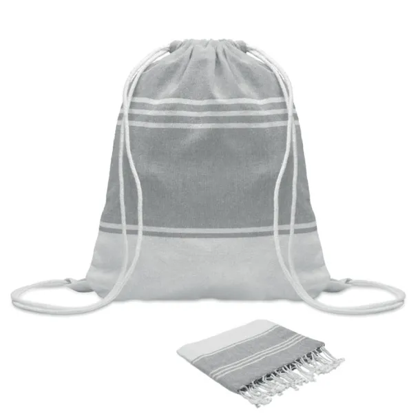 HAMMA Hammam towel drawstring set Grey