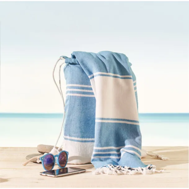 HAMMA Hammam towel drawstring set Turquoise