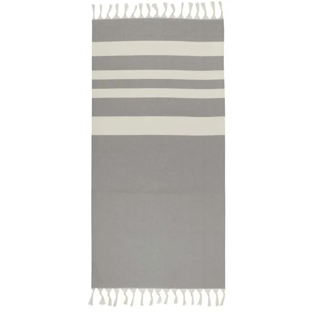 Anders hammam ručnik 147x75,5 cm - 180 g/m² Crna