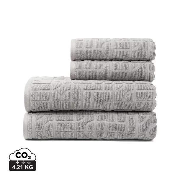 VINGA Verso OCS organic cotton towel, 4 pcs set - Vinga Siva