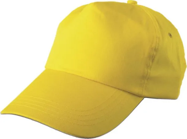 LISA Cotton twill cap Lisa yellow