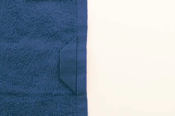 Terry L cotton terry towel - 70×140 cm Dark blue