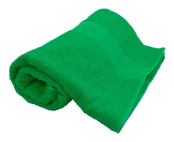Terry L cotton terry towel - 70×140 cm Green