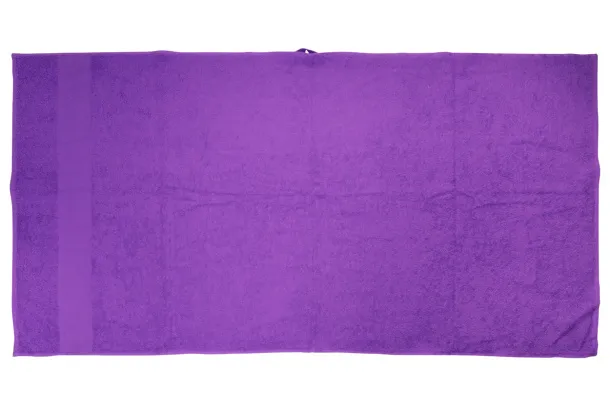 Terry L cotton terry towel - 70×140 cm Purple
