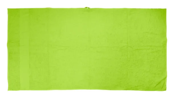 Terry L cotton terry towel - 70×140 cm Lime green