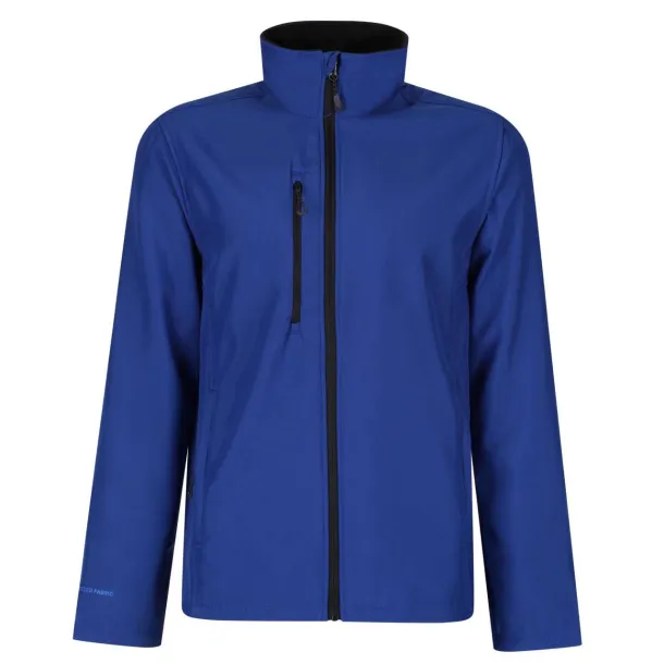HONESTLY MADE RECYCLED PRINTABLE SOFTSHELL JACKET - Regatta New Royal