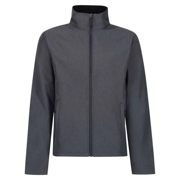 LIMESTONE MARL PRINTABLE SOFTSHELL JACKET - Regatta Seal Grey Black