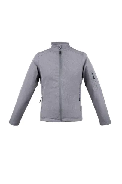  WOMEN’S 3-LAYER SOFTSHELL JACKET - Legend Classics Heather Grey