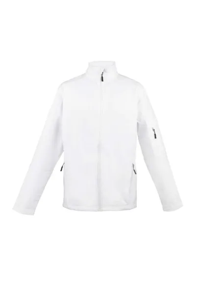  MEN’S 3-LAYER SOFTSHELL JACKET - Legend Classics White