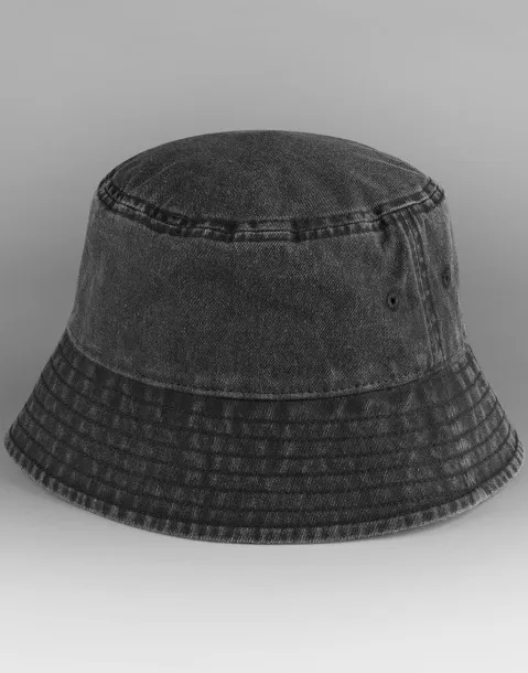  vintage ribarski šešir - Beechfield Vintage Black