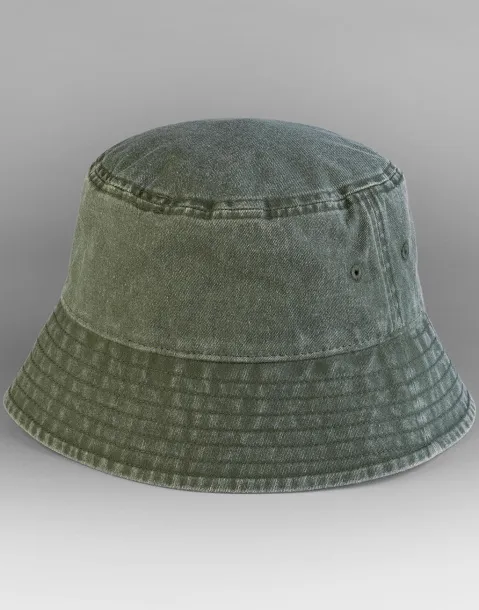  vintage ribarski šešir - Beechfield Vintage Olive