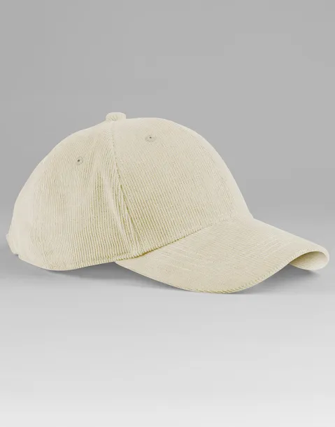 EarthAware® baseball šilterica od organskog samta - 6 panela - Beechfield Stone