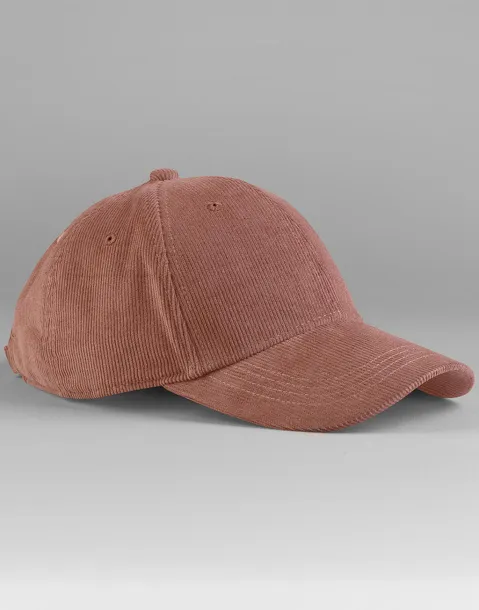EarthAware® Organic Cord Baseball Cap - Beechfield Redwood