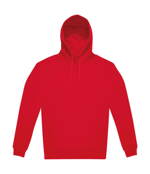  Hoodie s kapuljačom, 280 g/m² - B&C Crvena