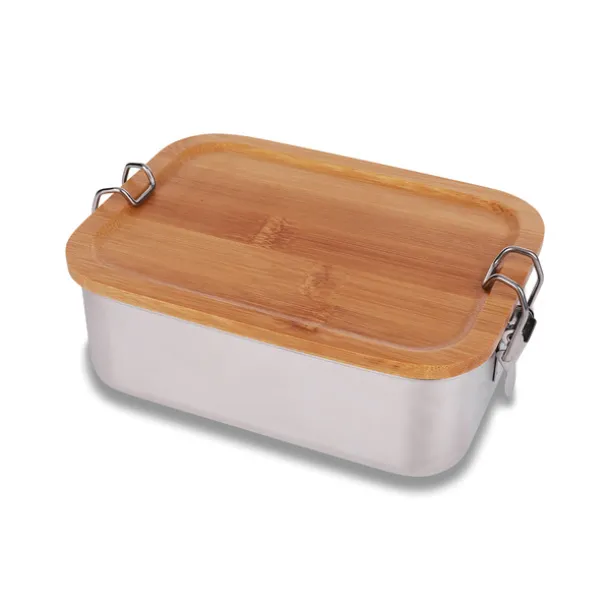 SOMERTON steel lunch box 800 ml Silver