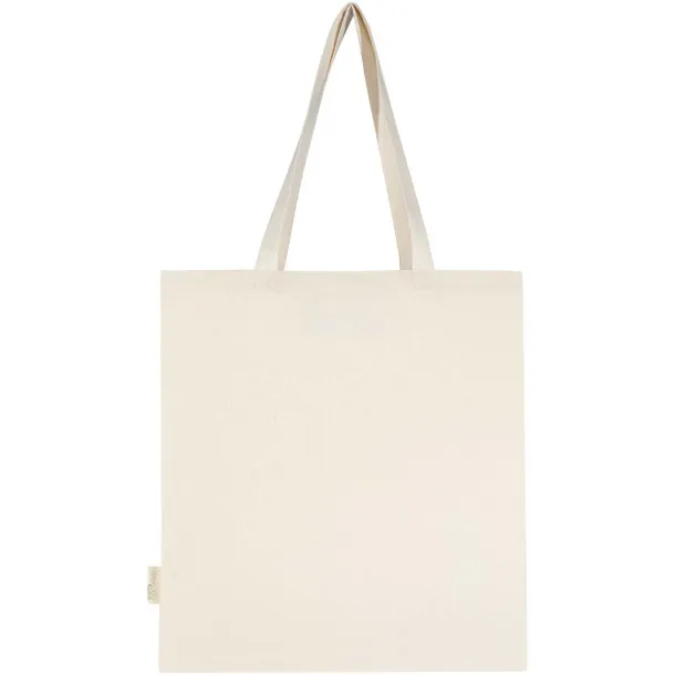Orissa 180 g/m² organic full gusset tote bag 14L Natural
