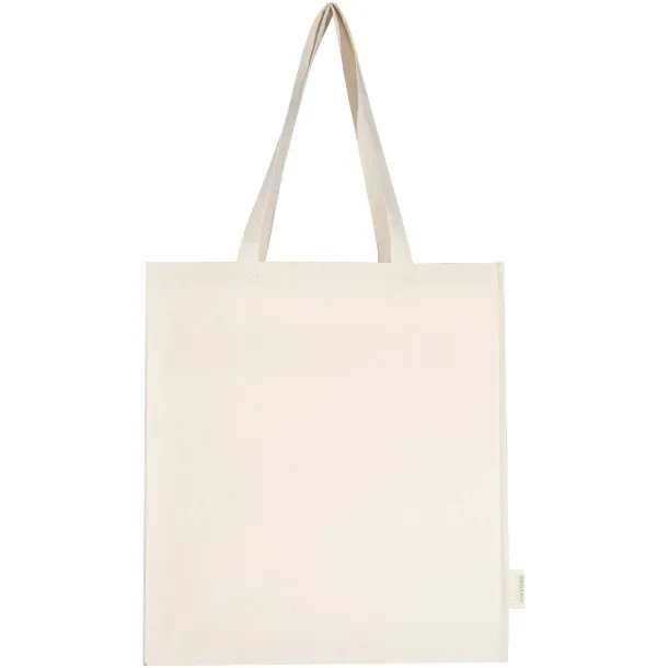 Orissa 180 g/m² organic full gusset tote bag 14L Natural