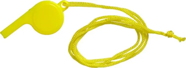 Josh PS whistle yellow