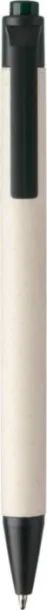 Heike Recycled milk carton ballpen Crna