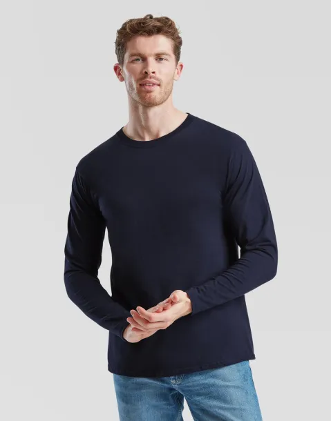 Iconic Iconic 195 Ringspun Premium Long Sleeve T - Fruit of the Loom