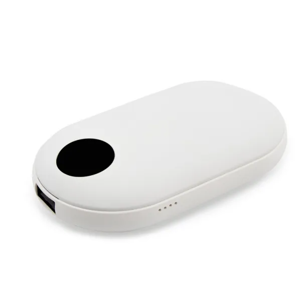 Kael Power bank 5000 mAh with hand warmer Bijela