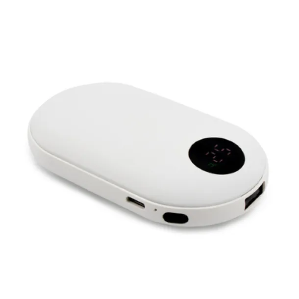 Kael Power bank 5000 mAh with hand warmer white