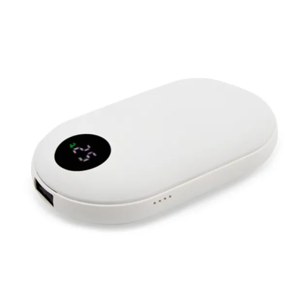 Kael Power bank 5000 mAh with hand warmer Bijela