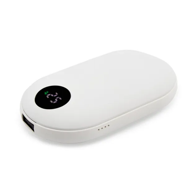 Kael Power bank 5000 mAh with hand warmer Bijela