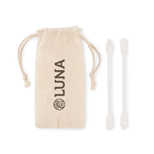 BOGIE Reusable swabs set Beige