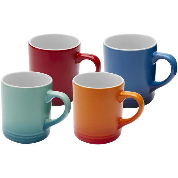 Laguna 330 ml ceramic mug Red