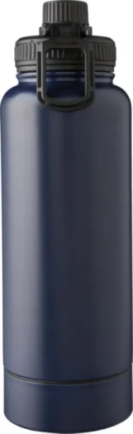 Nathaniel Stainless steel double-walled drinking bottle 1000 ml  blue