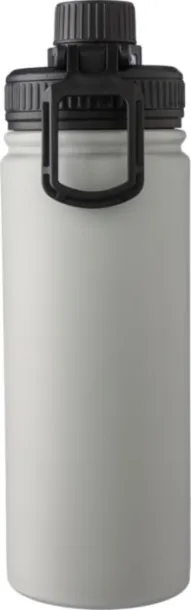 Chad Stainless steel double-walled drinking bottle 500 ml Siva