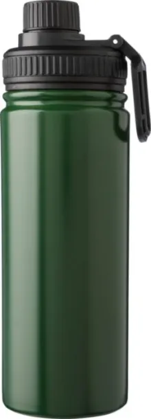 Chad Stainless steel double-walled drinking bottle 500 ml green