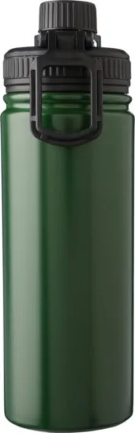 Chad Stainless steel double-walled drinking bottle 500 ml green