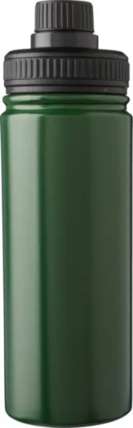 Chad Stainless steel double-walled drinking bottle 500 ml Zelena