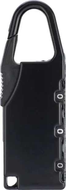 April Zinc alloy numeric padlock Crna