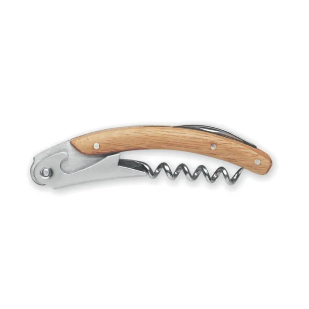 BLAITER Stainless steel waiter's knife Wood