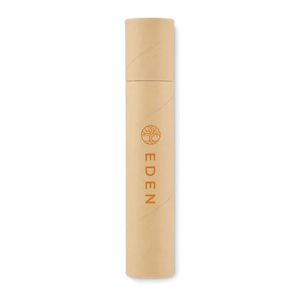 MEJU Paper tube stationery set Beige